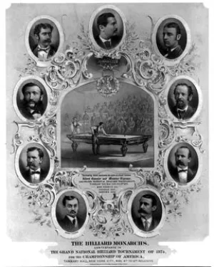 1874 Billiard Monarchs Tournament  7130