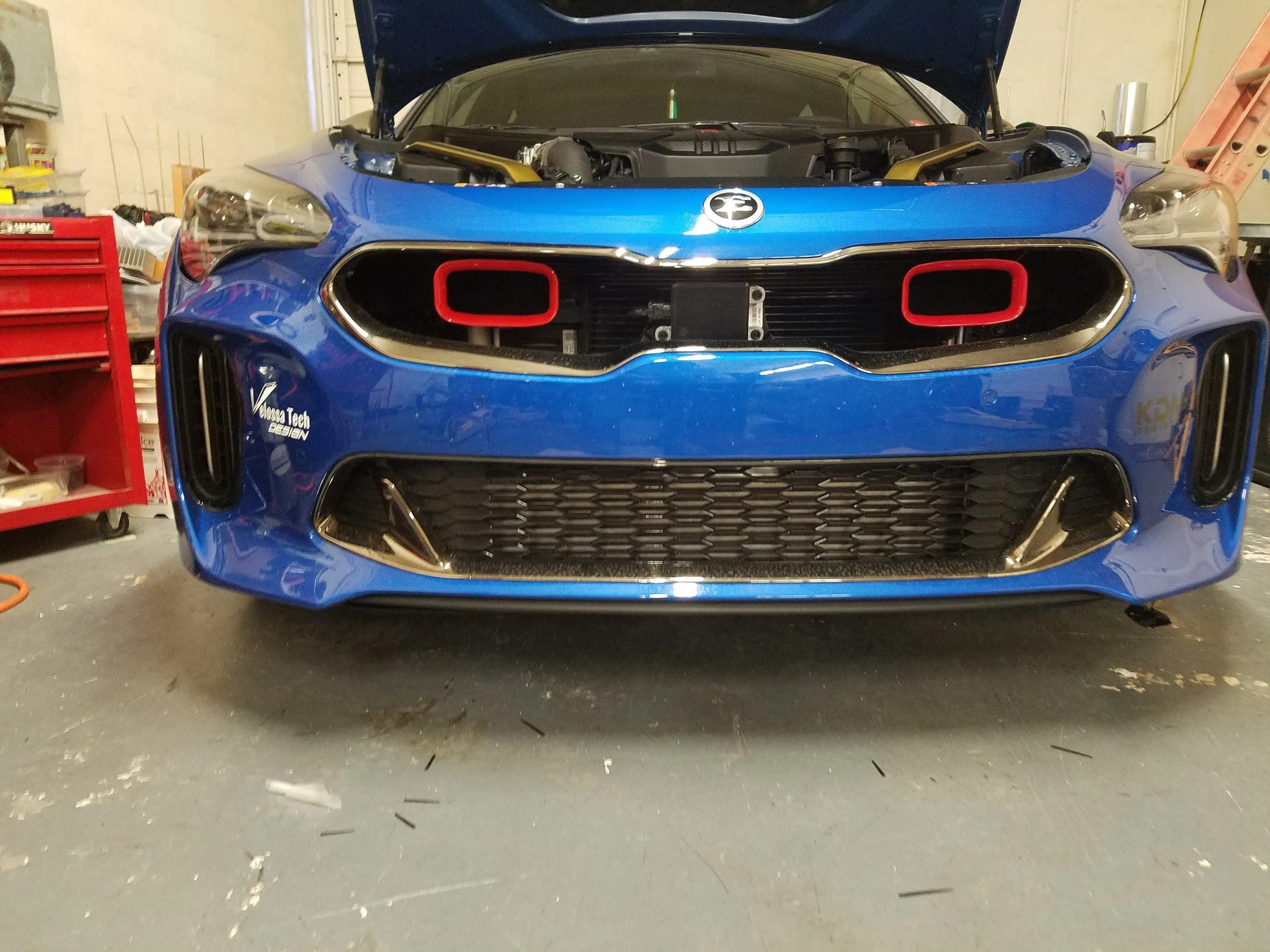 2017-2023  Kia Stinger 3.3T/2.0T/2.5T Dual BIG MOUTH Ram Air Intake Snorkels