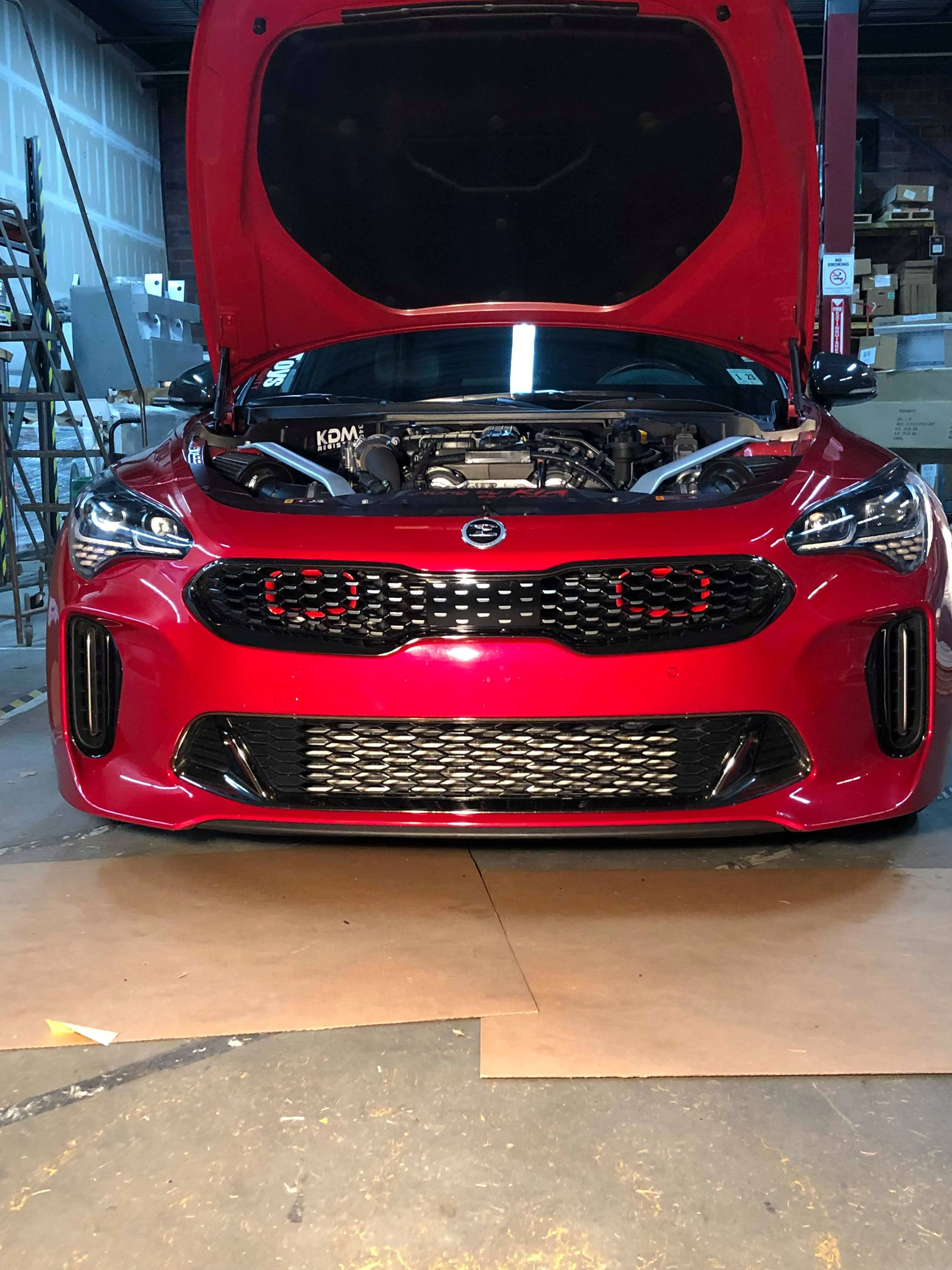 2017-2023  Kia Stinger 3.3T/2.0T/2.5T Dual BIG MOUTH Ram Air Intake Snorkels