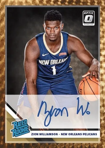 2019-20 Panini Basketball Donruss Optic Hobby Case