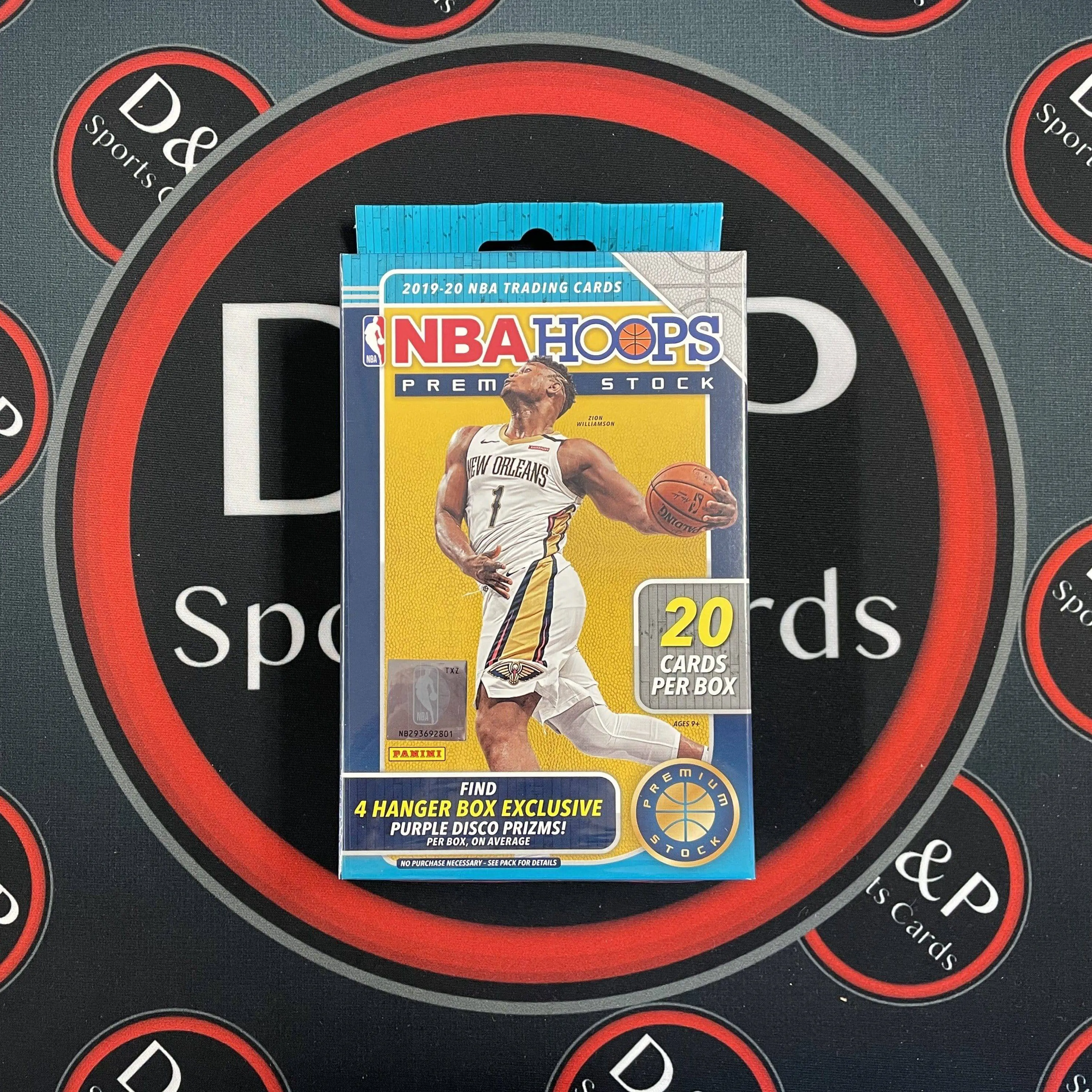 2019-20 Panini NBA Hoops Premium Stock Hanger Box (Walmart)