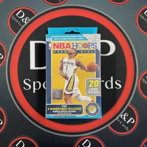 2019-20 Panini NBA Hoops Premium Stock Hanger Box (Walmart)
