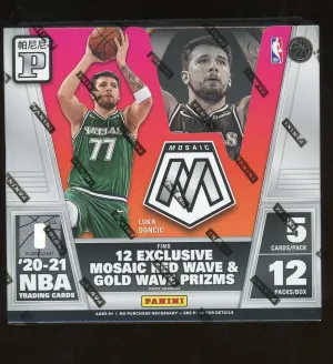 2020/21 Panini Mosaic Basketball TMALL Edition Box