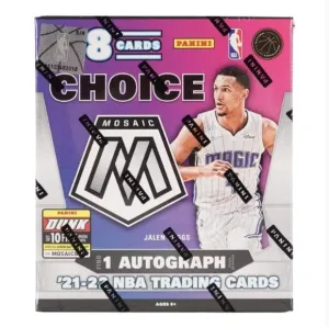 2021-22 Panini Mosaic Basketball Choice Trading Cards