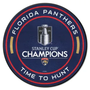 2024 Stanley Cup NHL - Florida Panthers-Puck Mat