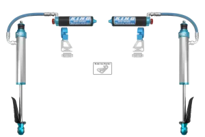 25001-409A 2024  TOYOTA TACOMA 2.5 REAR SHOCKS