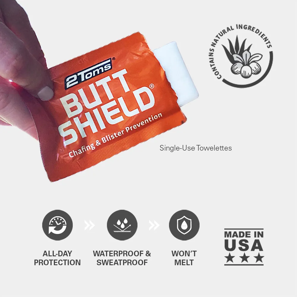 2Toms® ButtShield® Single-Use Towelettes, 6-Pack