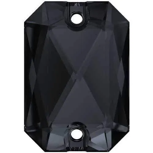 3252 Swarovski Emerald Cut Sew-On Stones