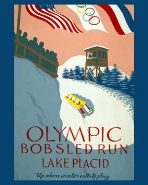 38 Olympics Bobsled Run Lake Placid ' 7122