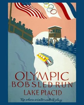 38 Olympics Bobsled Run Lake Placid ' 7122