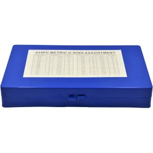 419 Piece Metric O-Ring Grab Kit Assortment.