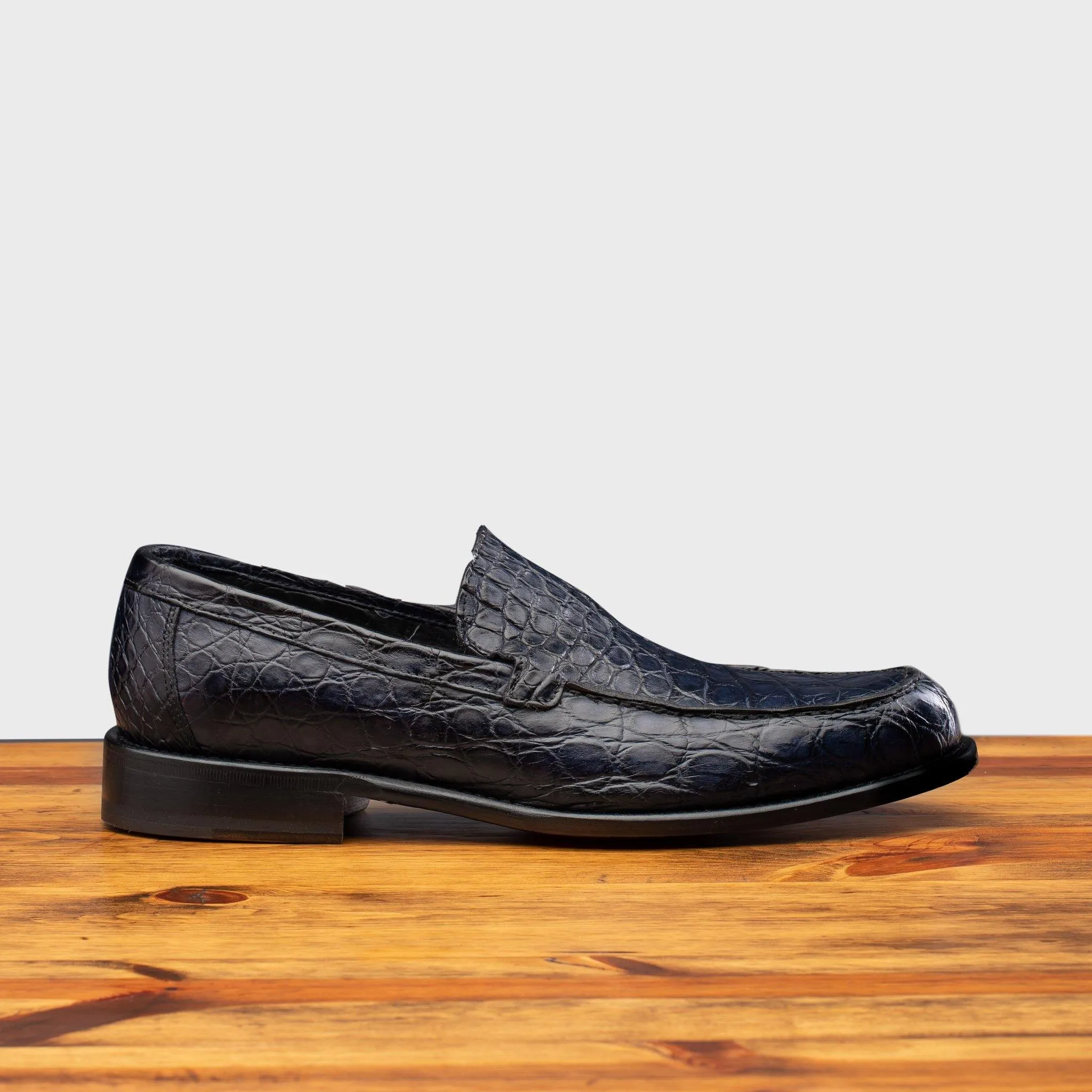 5034 Calzoleria Toscana Men's Crocodile Loafer