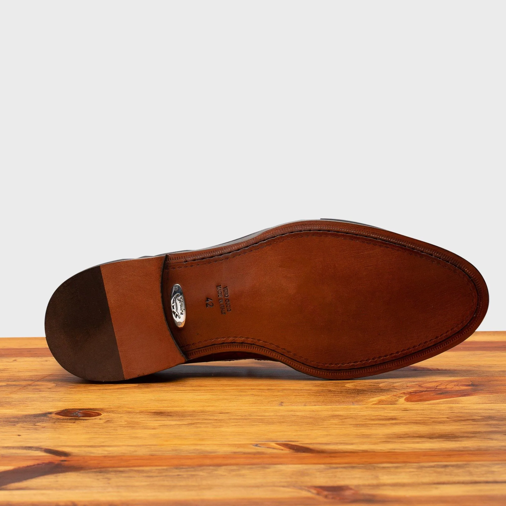 5034 Calzoleria Toscana Men's Crocodile Loafer