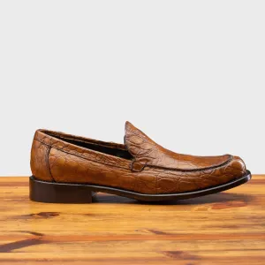 5034 Calzoleria Toscana Men's Crocodile Loafer