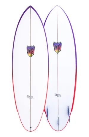 5'4 Lost CA Pin Twin clear