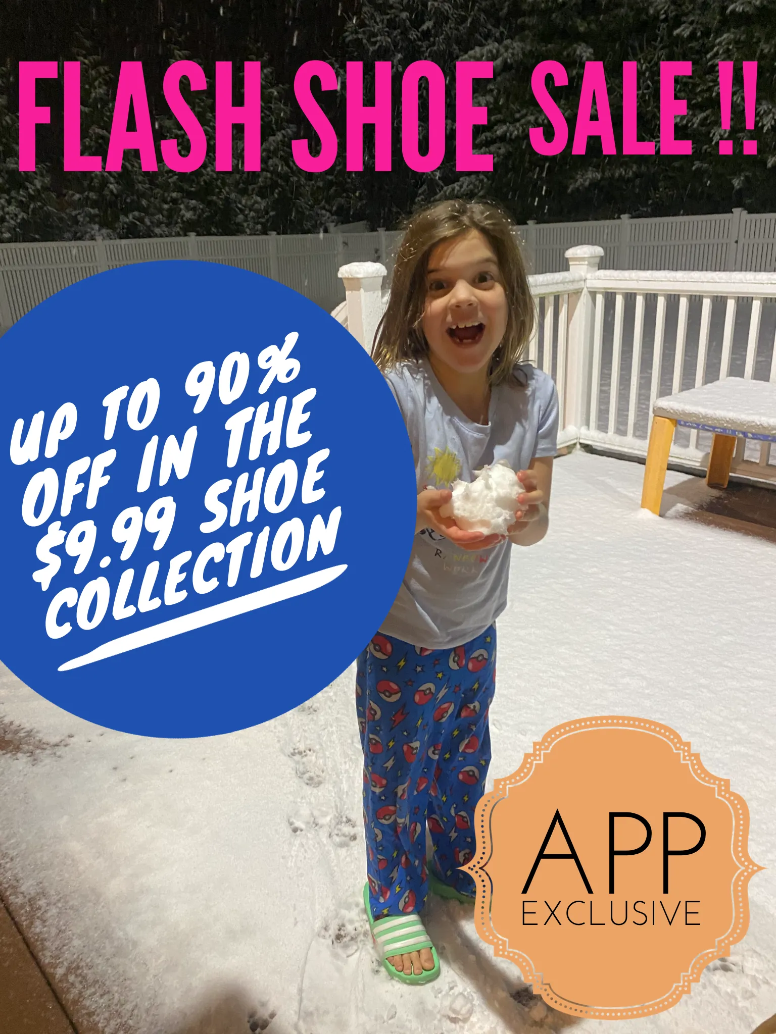 $9.99 Shoe Flash Sale