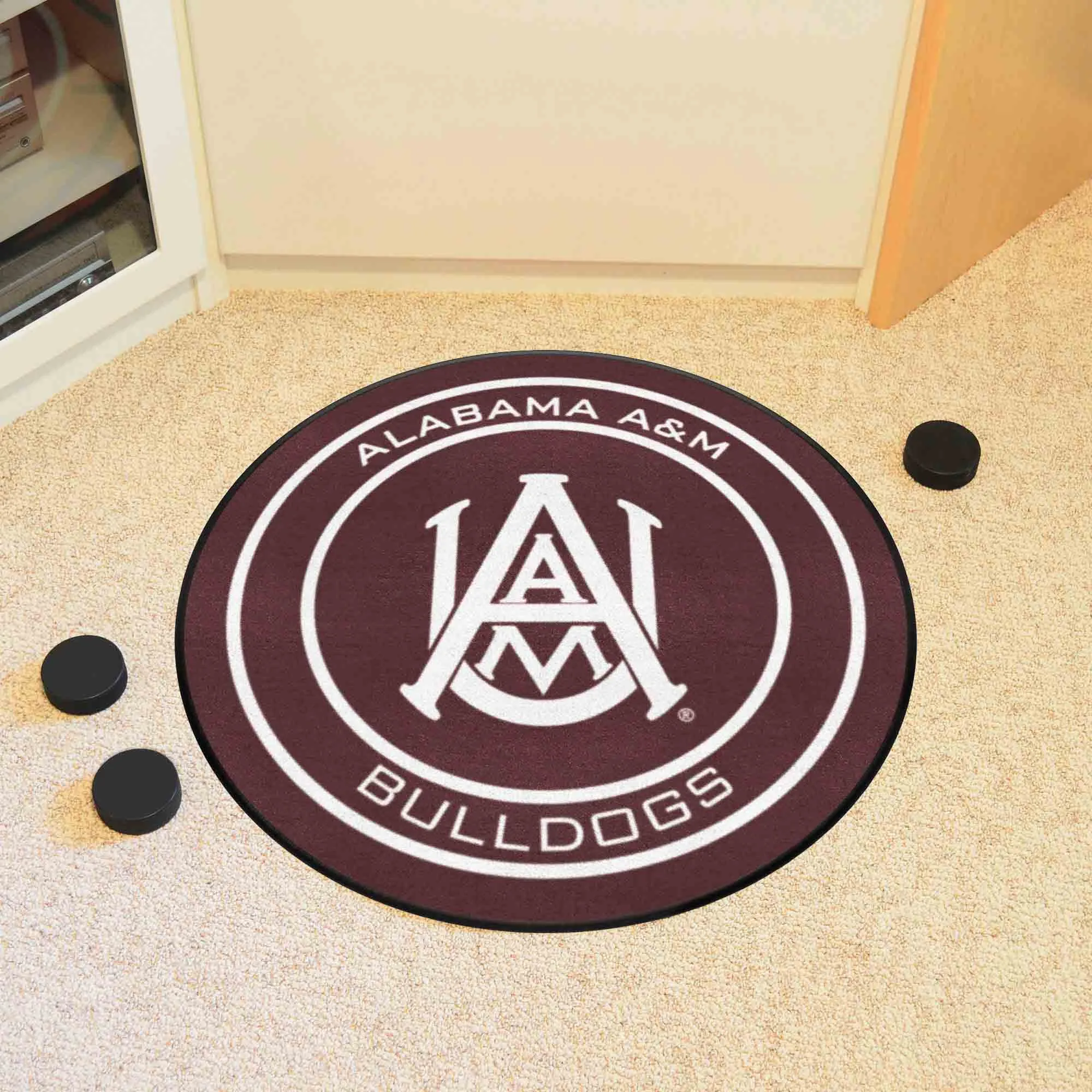 Alabama A&M Puck Mat