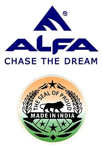 ALFA Composite Hockey Stick with Stick Bag (Multicolor, AX2)
