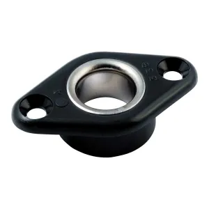 Allen 13mm Through Deck Bush with Stainless Steel Inner - Grey