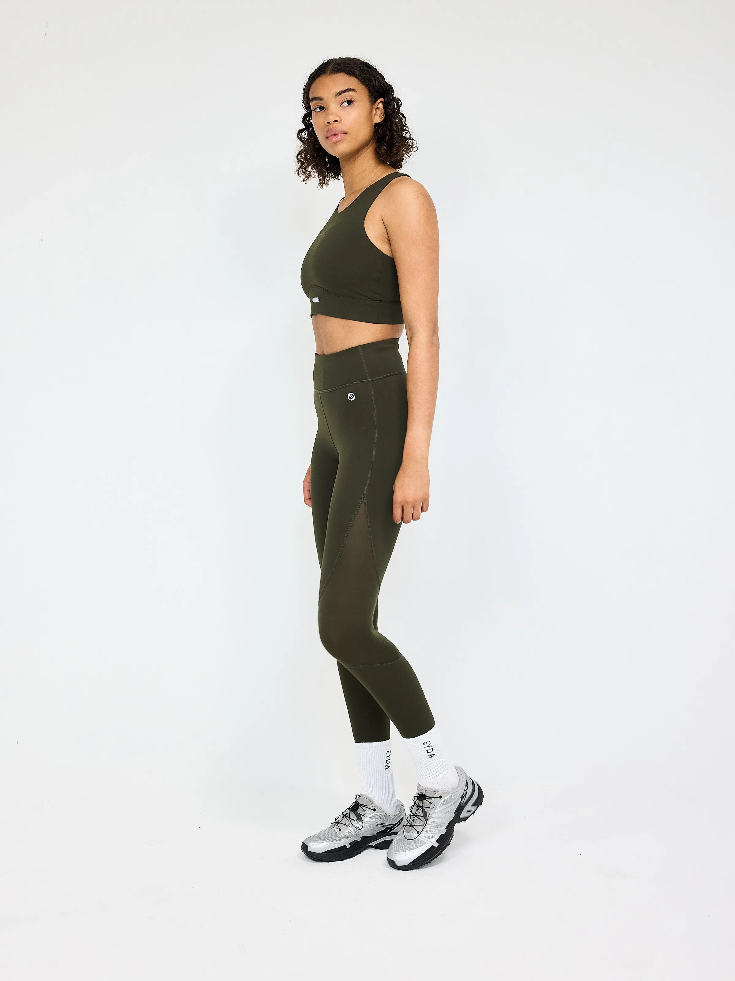Amber High Neck Sports Bra