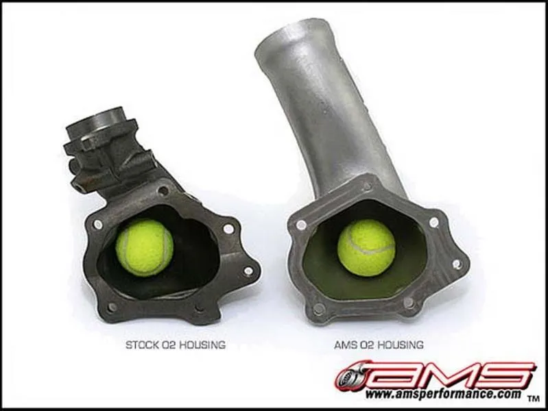 AMS Widemouth Downpipe | 2008-2015 Mitsubishi Evo X