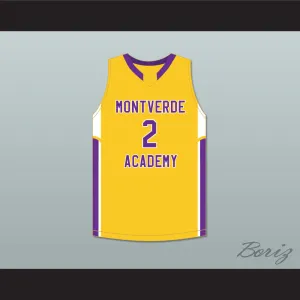 Andrew Nembhard 2 Montverde Academy Eagles Yellow Basketball Jersey 2