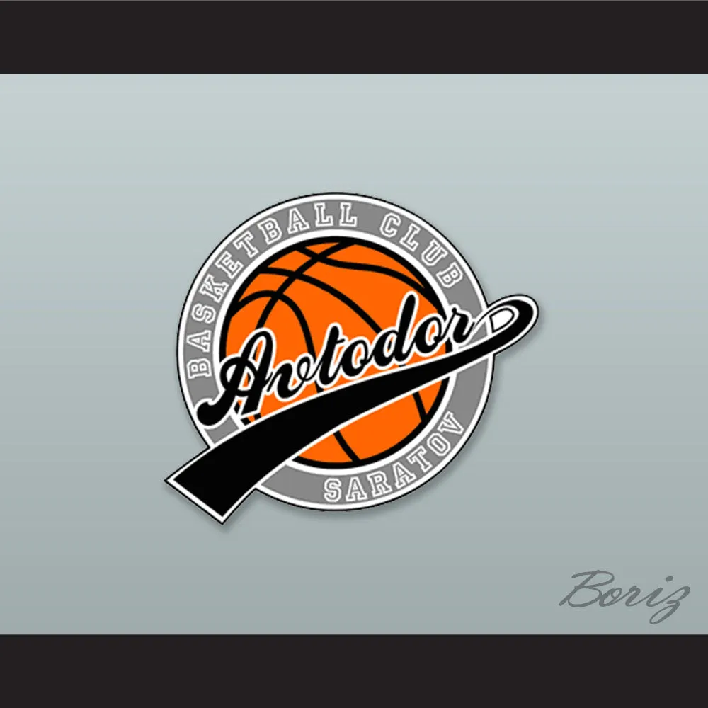 Artem Zabelin 35 BC Avtodor Saratov Russia White Basketball Jersey