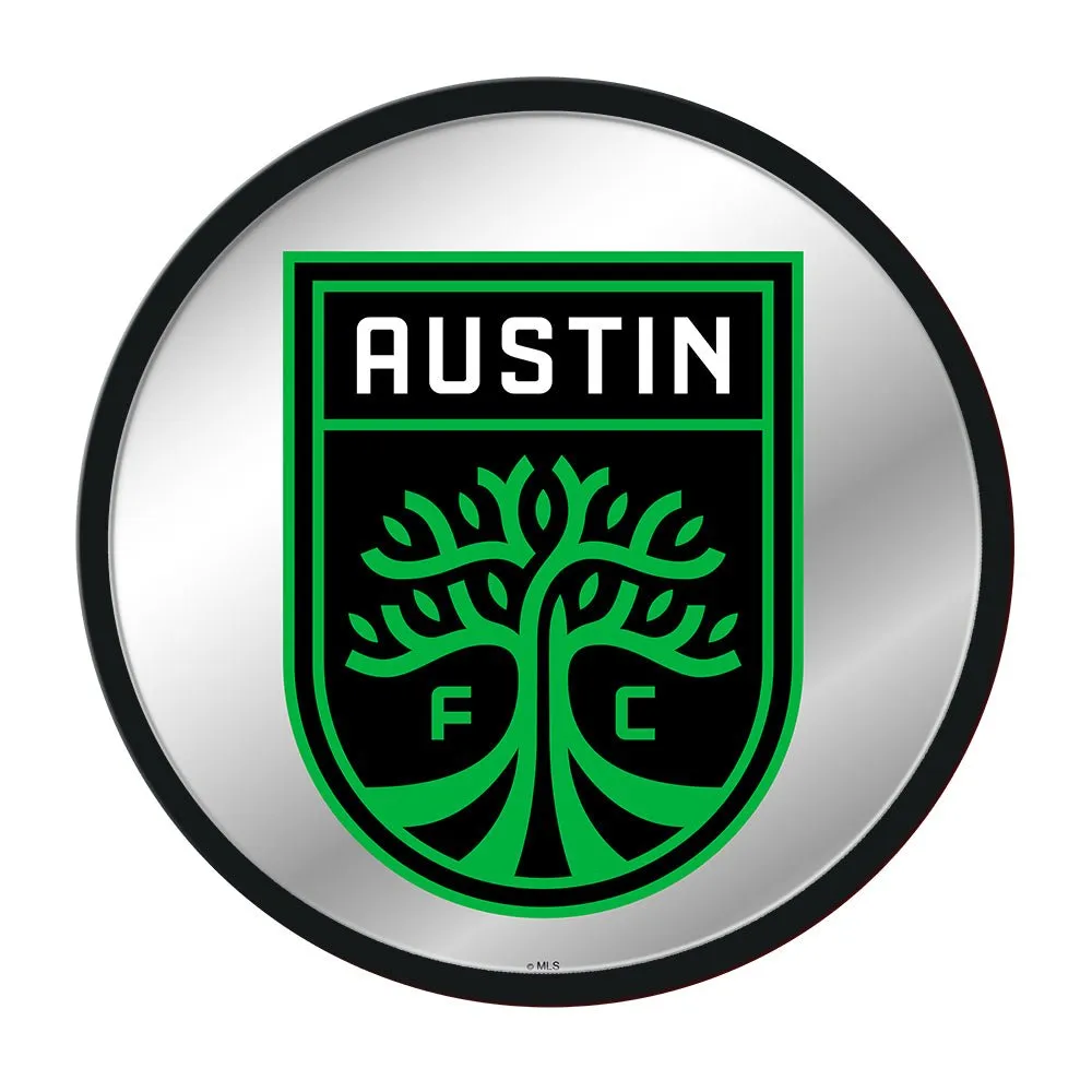 Austin FC: Modern Disc Mirrored Wall Sign