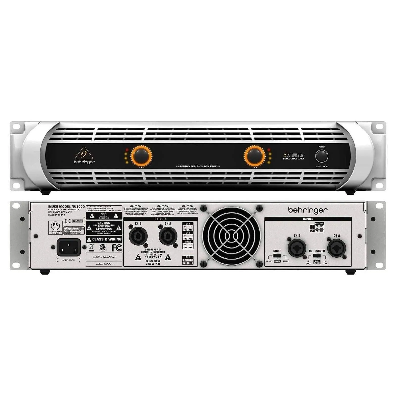Behringer iNUKE NU3000 Power Amplifier