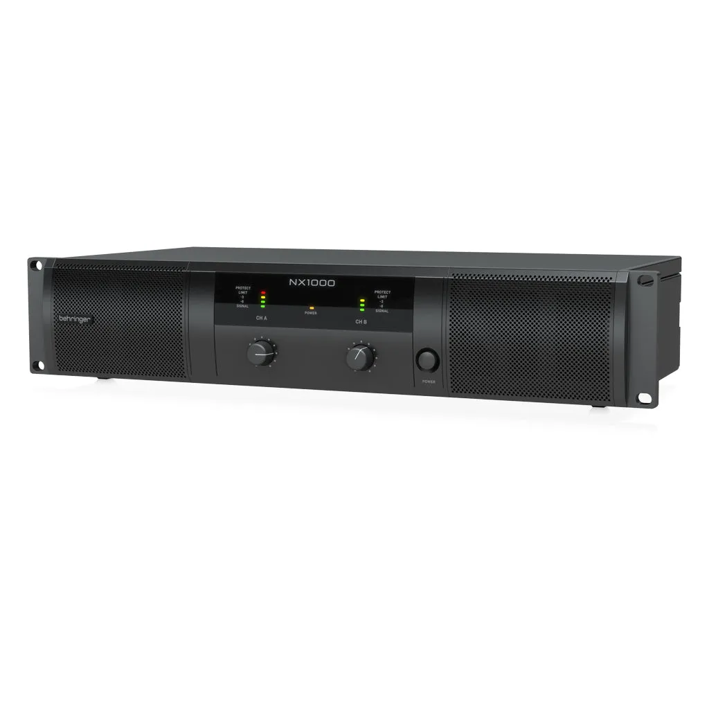 Behringer NX1000 Power Amplifier W/smartsense