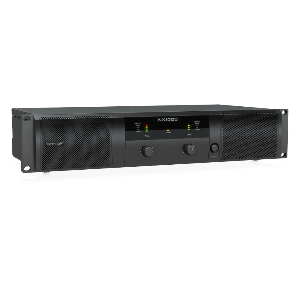 Behringer NX1000 Power Amplifier W/smartsense