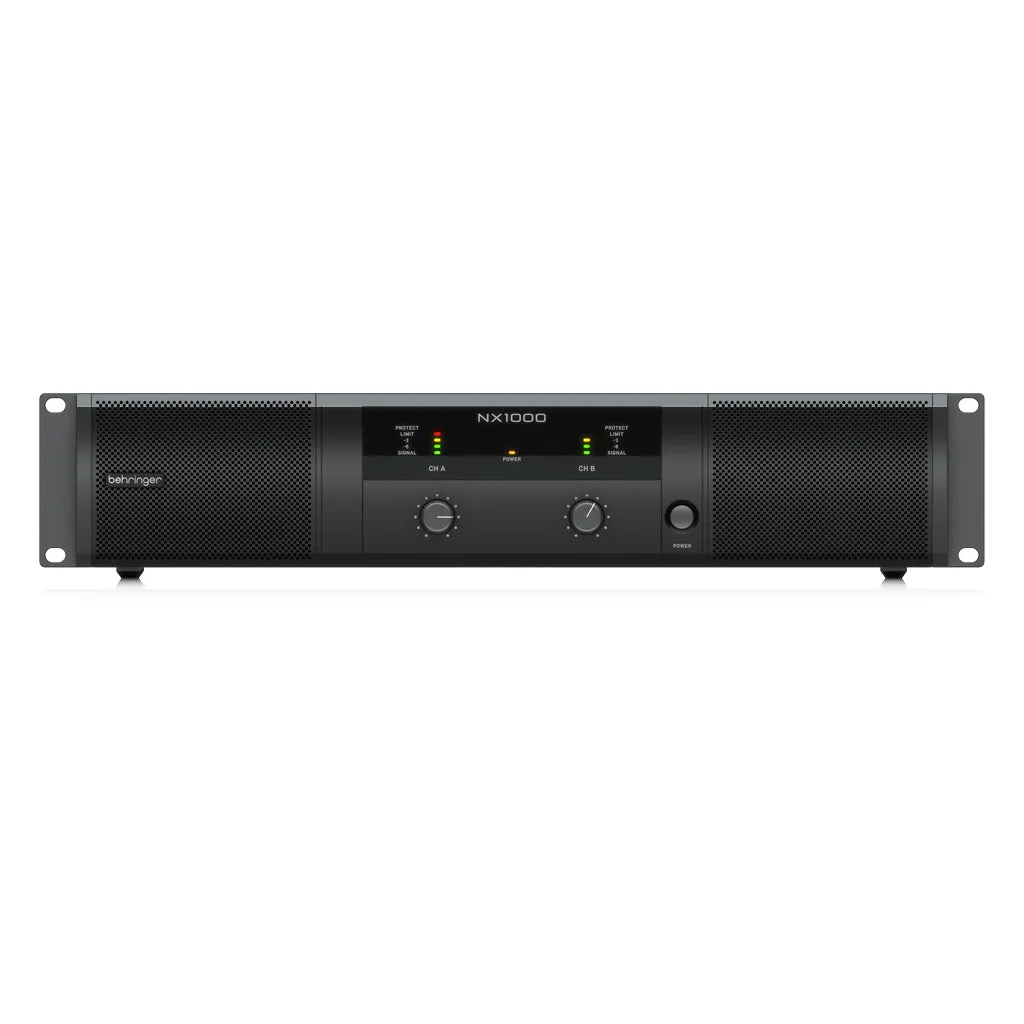 Behringer NX1000 Power Amplifier W/smartsense