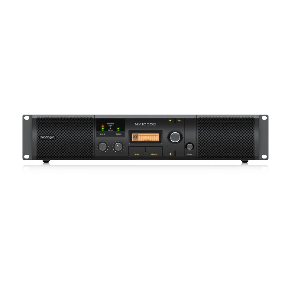 Behringer NX1000D Power Amplifier W/smartsense