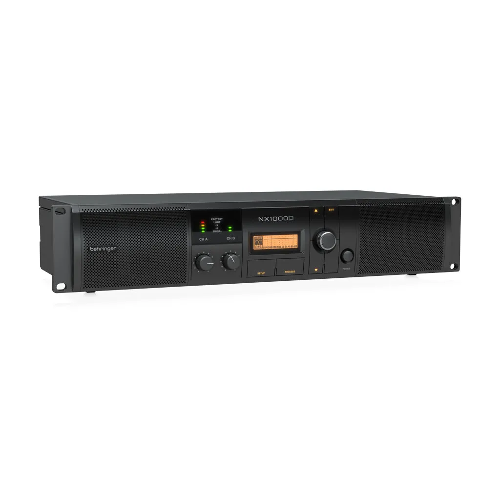 Behringer NX1000D Power Amplifier W/smartsense