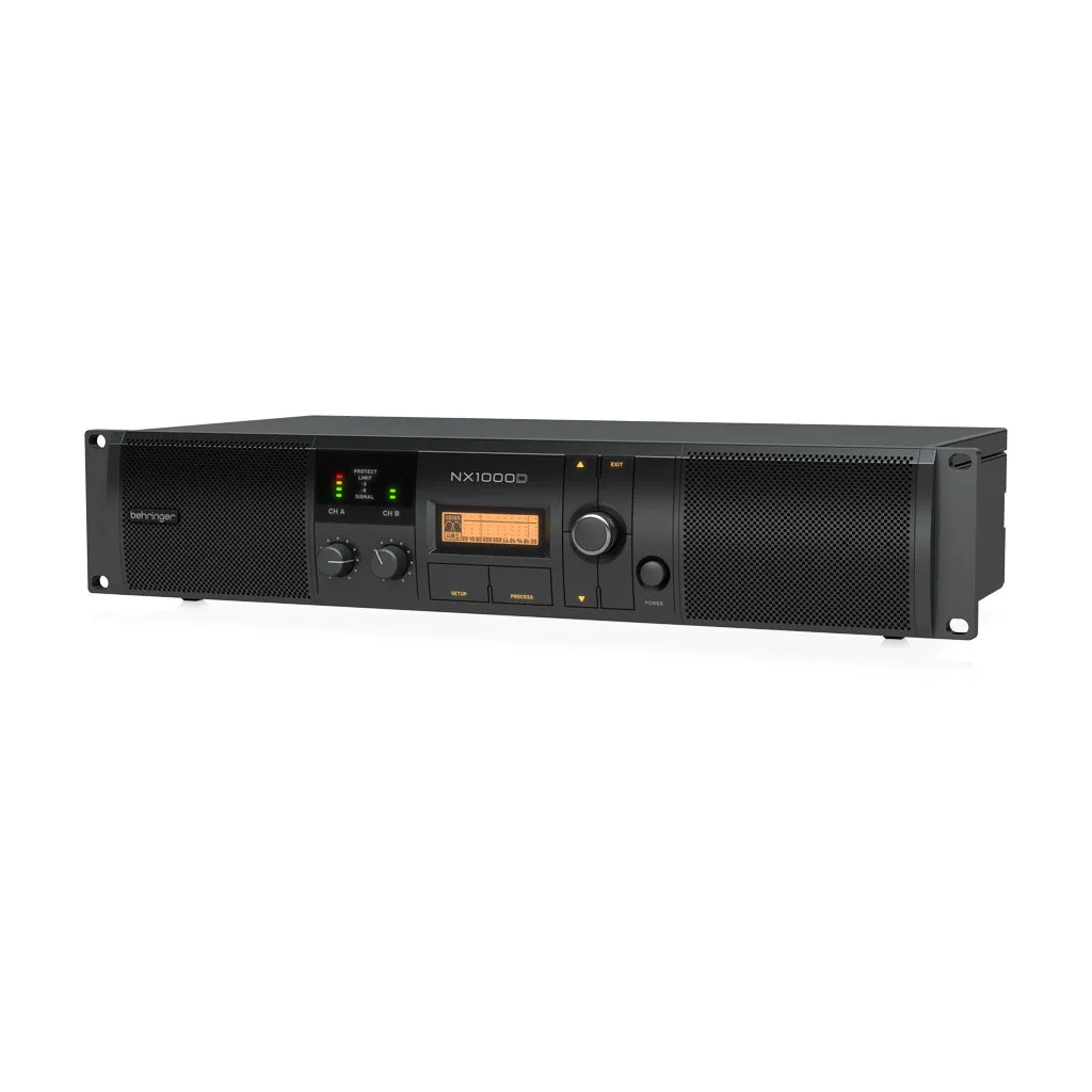 Behringer NX1000D Power Amplifier W/smartsense