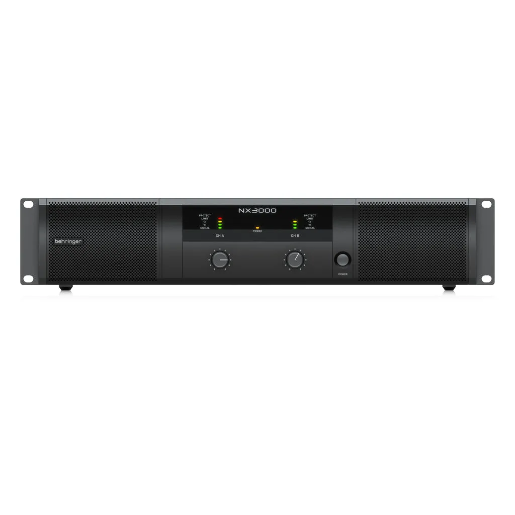 Behringer NX3000 Power Amplifier W/smartsense