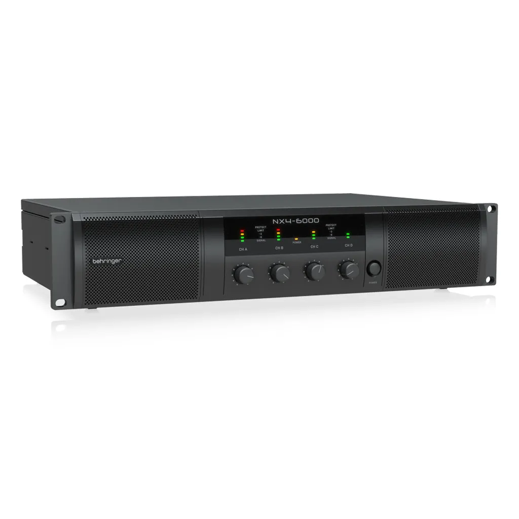 Behringer NX4-6000 Power Amplifier W/smartsense
