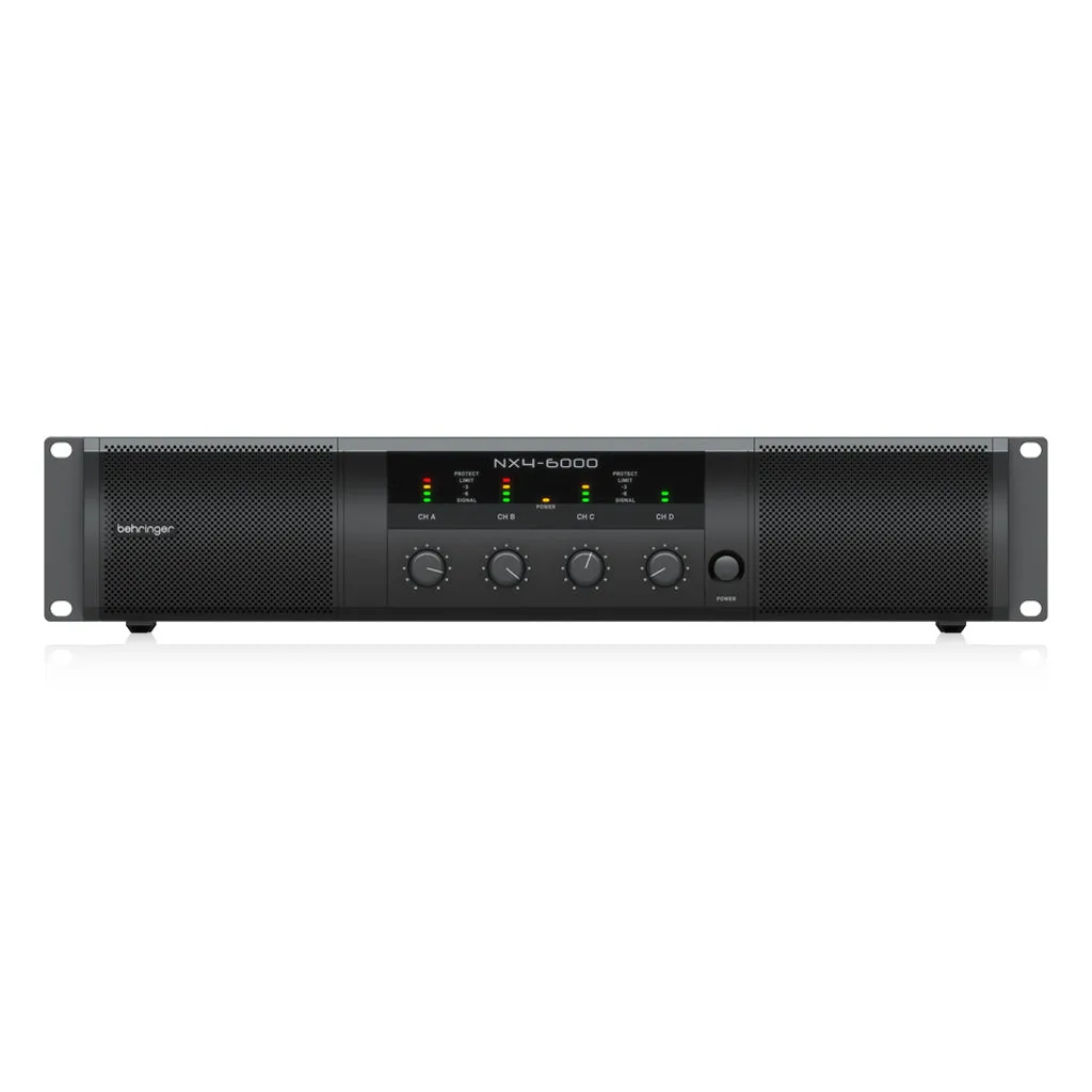 Behringer NX4-6000 Power Amplifier W/smartsense