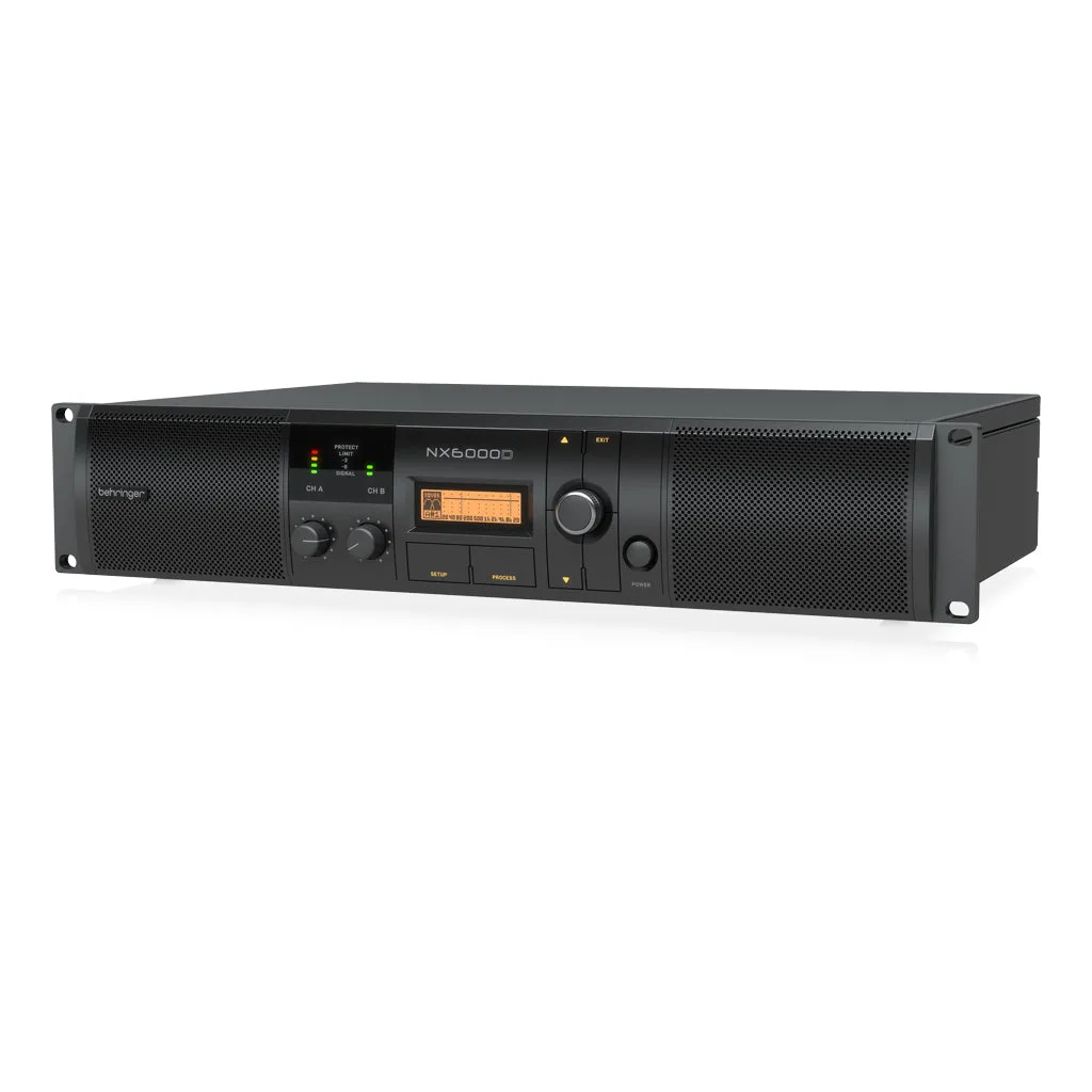 Behringer NX6000D Power Amplifier W/smartsense