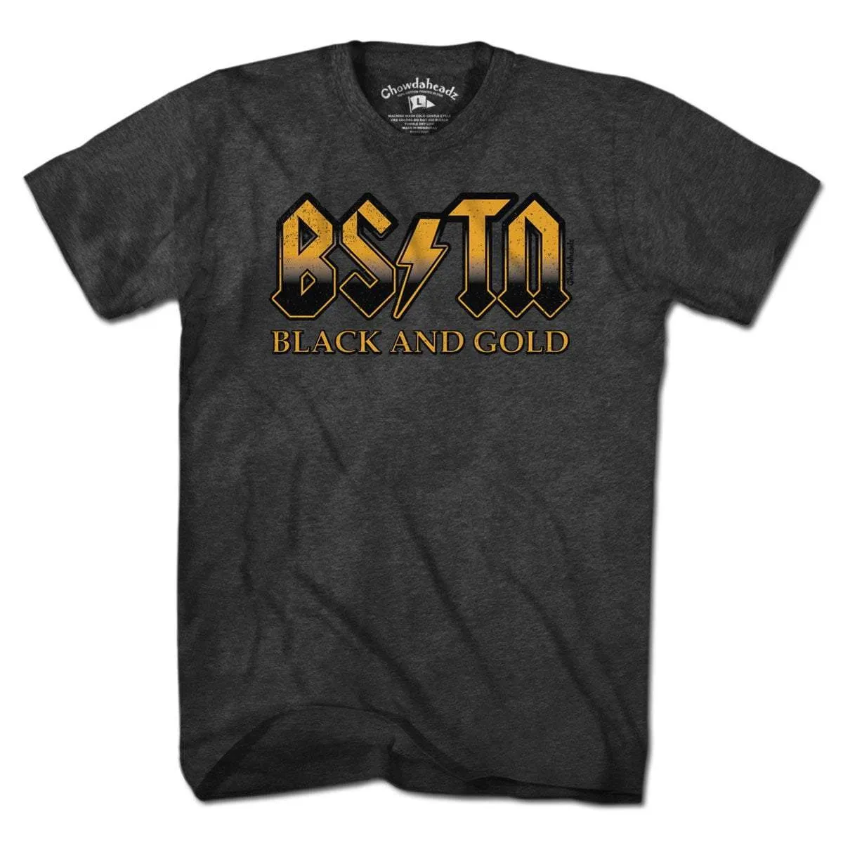 Black & Gold High Voltage T-Shirt