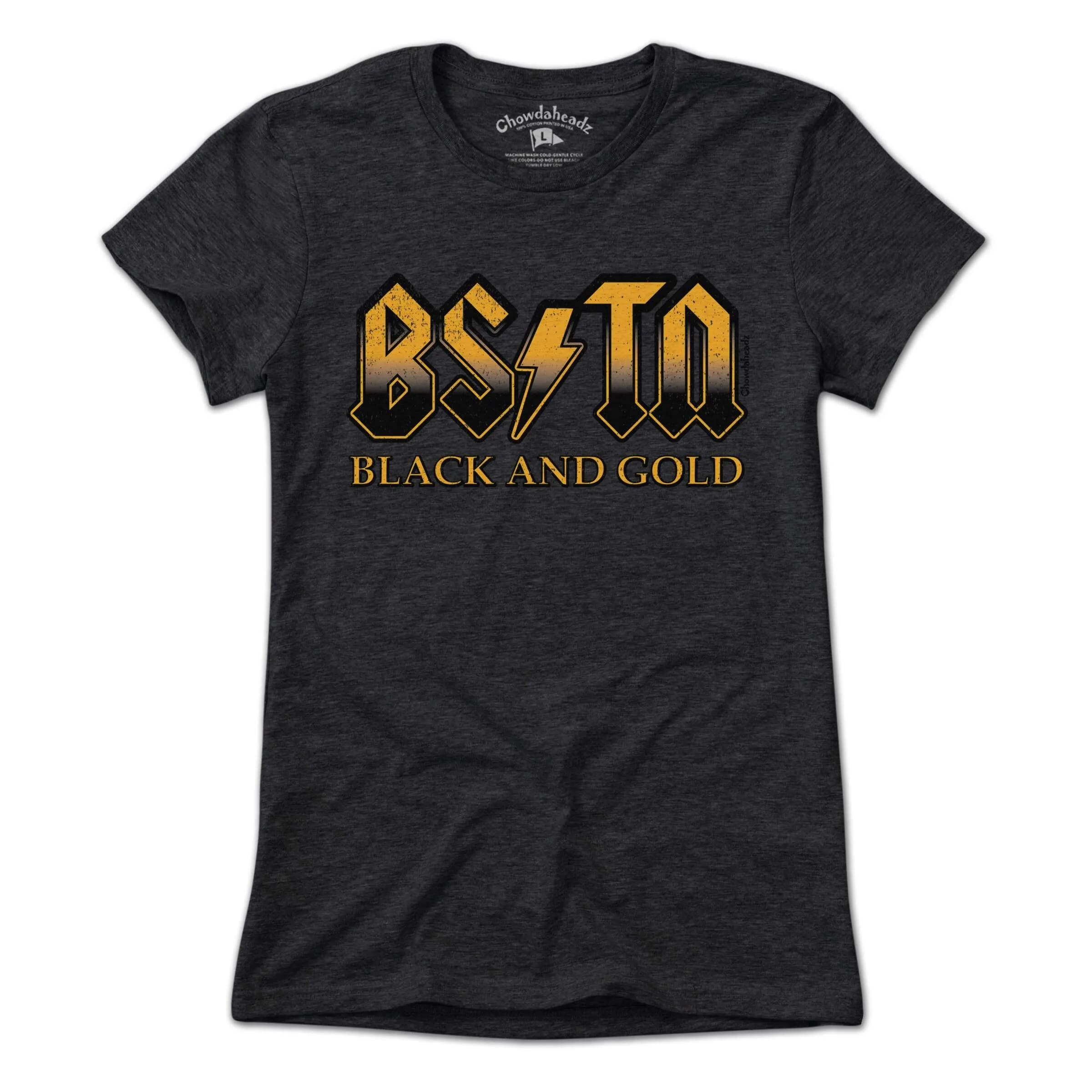 Black & Gold High Voltage T-Shirt