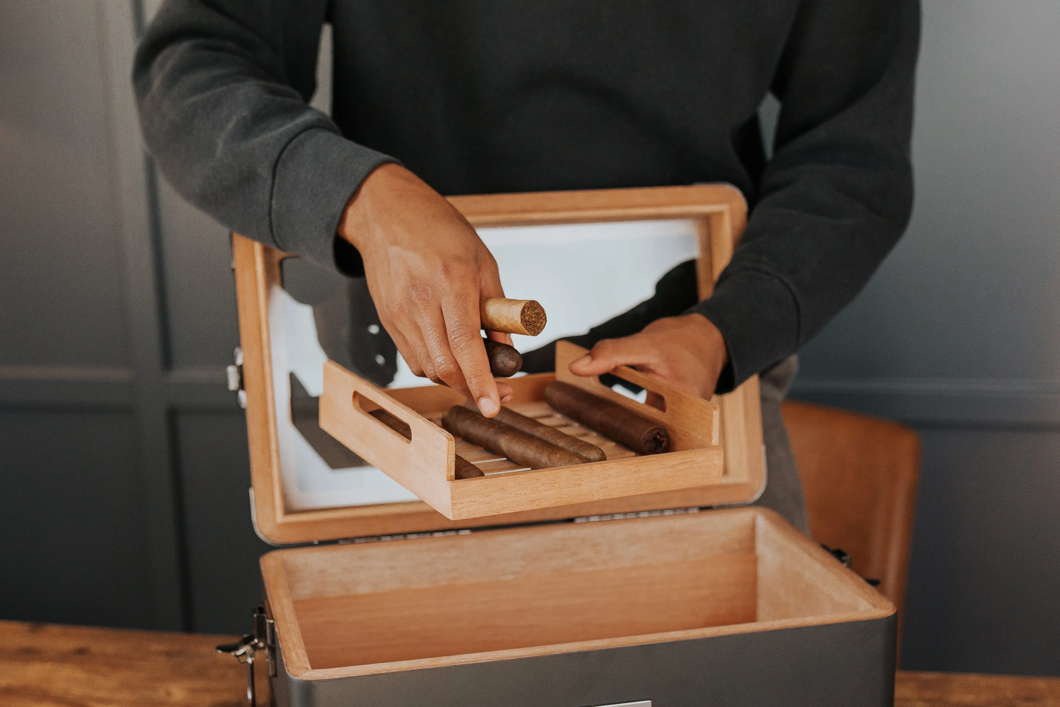 Black Edition Military Humidor