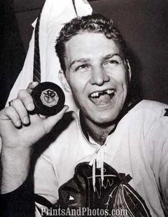Blackhawks Bobby Hull 50th Goal  7011