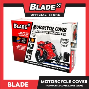 Blade Motorcycle Cover Large (Gray)