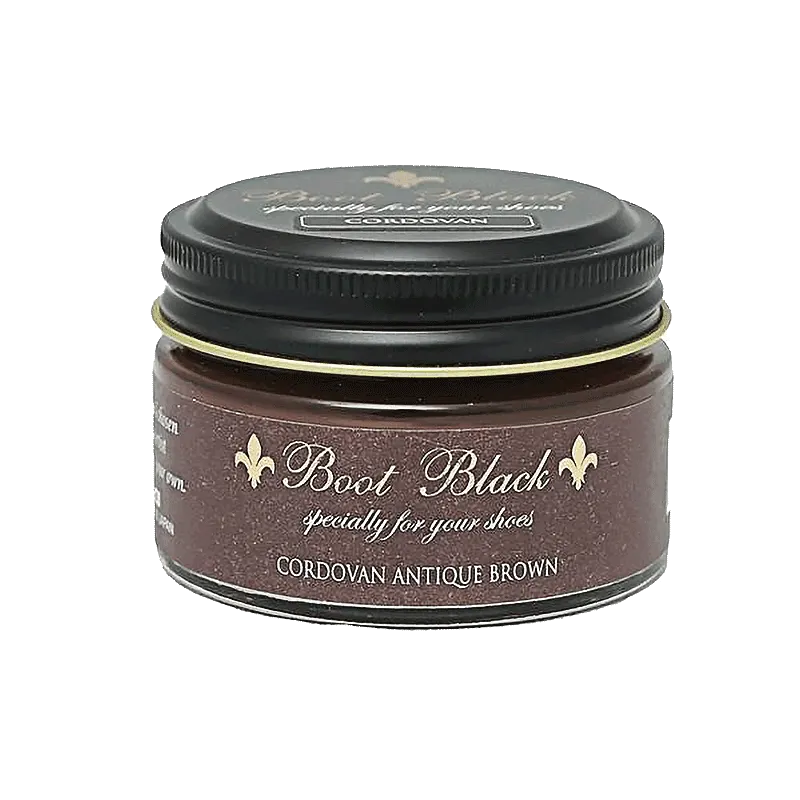 Boot Black Cordovan Shoe Cream - Antique Brown
