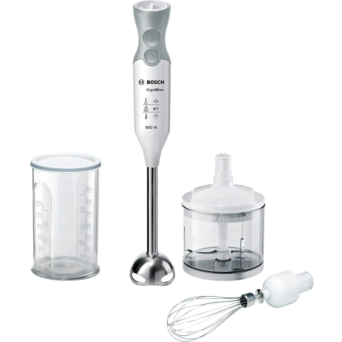 Bosch 600W Hand Blender Ergo Easy-Mix White MSM66150