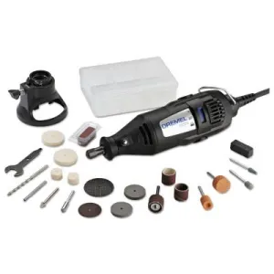Bosch Tool Corporation 200 Series Rotary Tools, 21 Assorted Accessories; Case; Cutting Guide, 200-1/21
