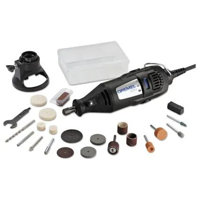 Bosch Tool Corporation 200 Series Rotary Tools, 21 Assorted Accessories; Case; Cutting Guide, 200-1/21