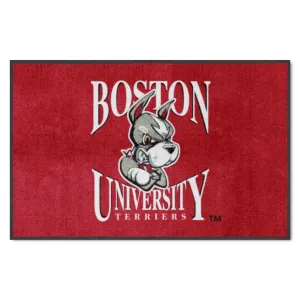 Boston University 4X6 Logo Mat - Landscape