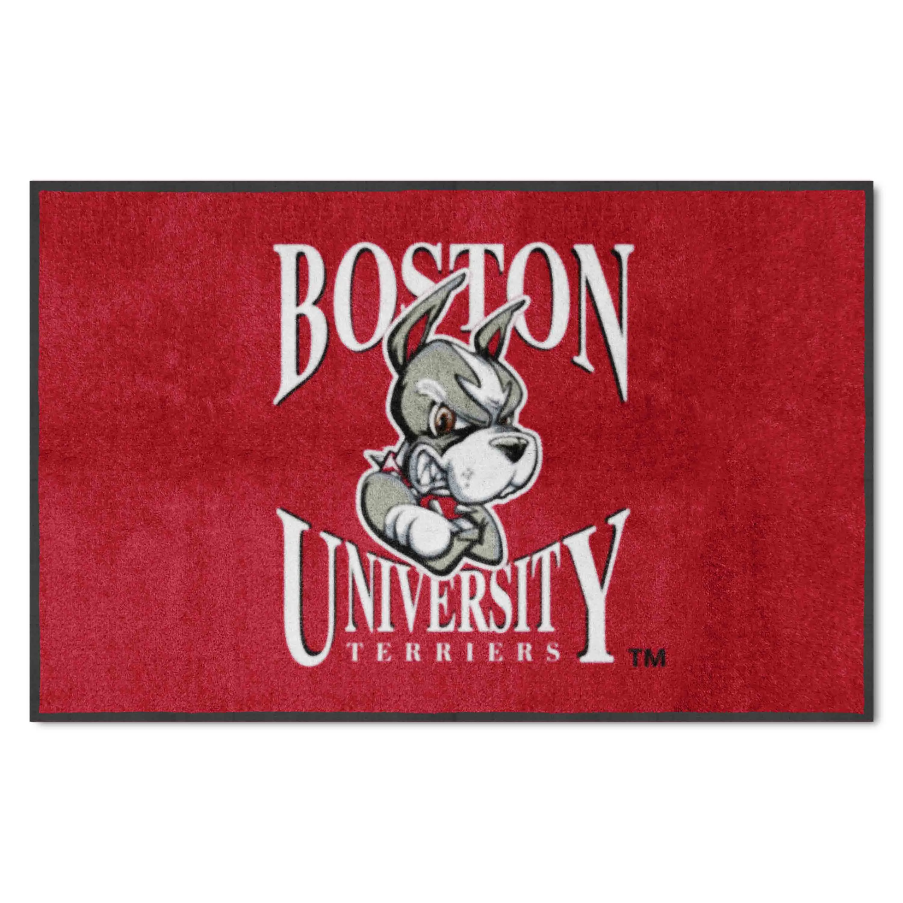 Boston University 4X6 Logo Mat - Landscape